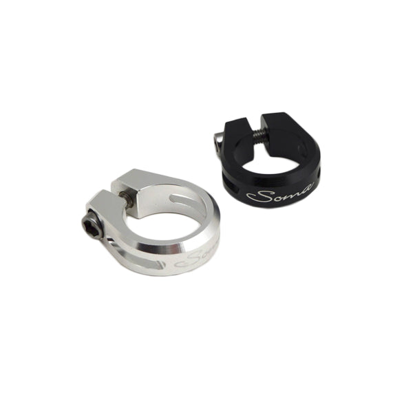 Soma Bolt-On Seat Clamp 29.8mm (1-1/8&quot;) - Black