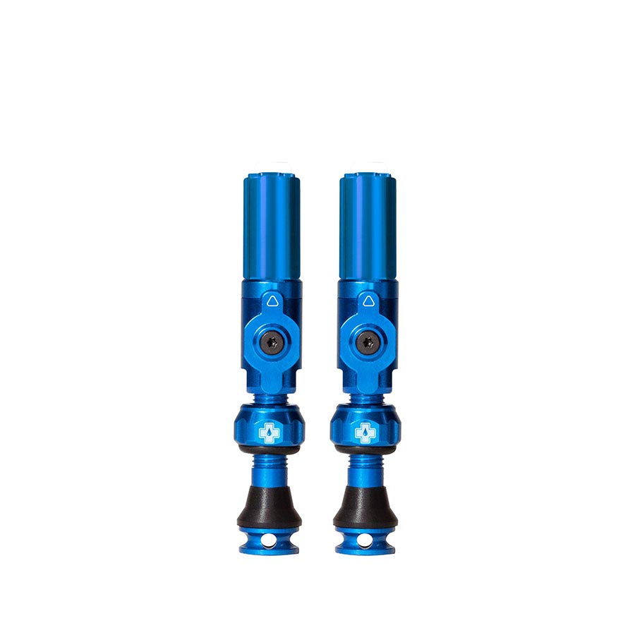 Muc-Off Big Bore Lite Tubeless Valve Stems - Small 30mm Blue - The Bike Hub