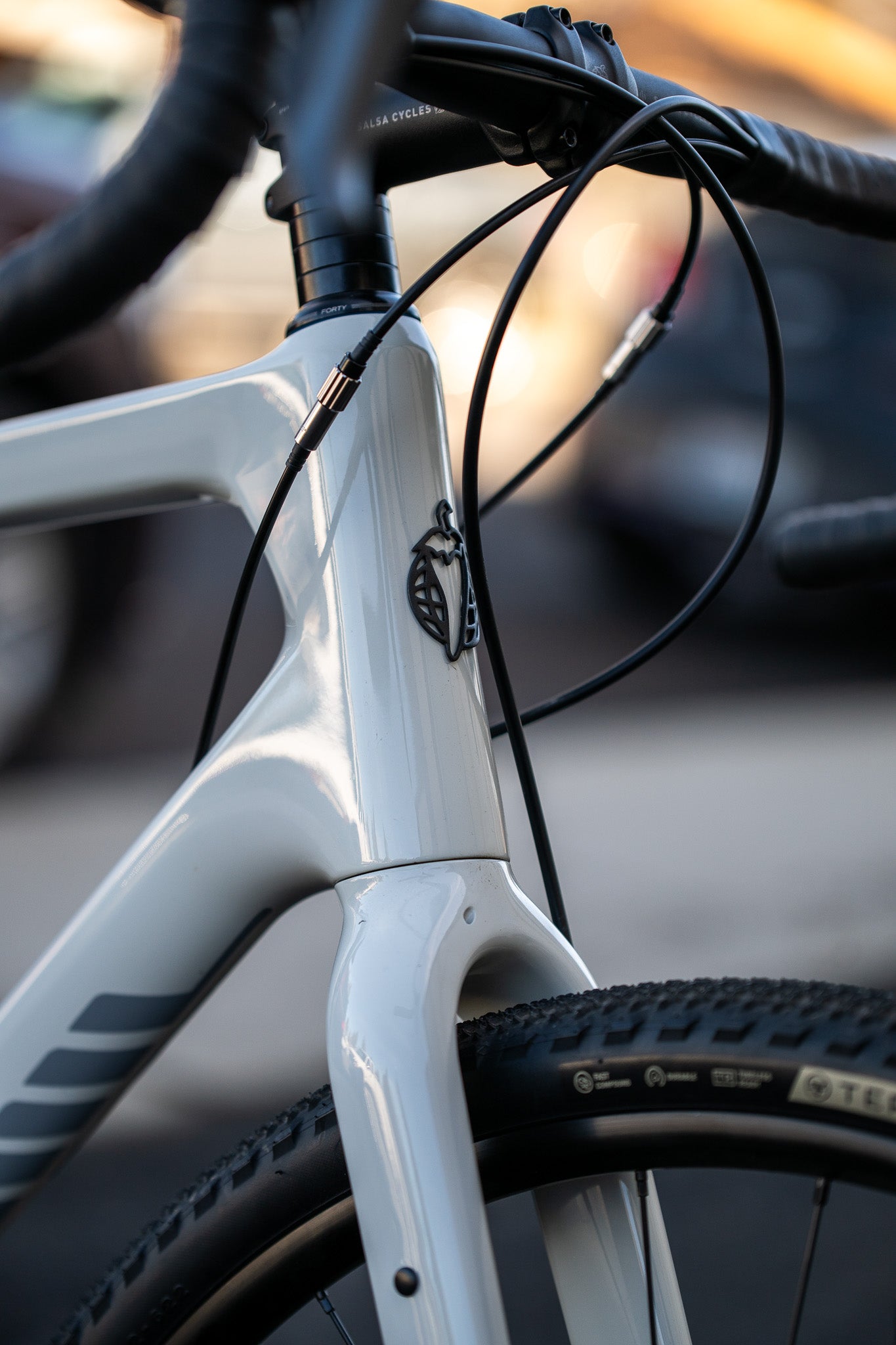 Salsa Warbird C GRX 600 1x Bike - 700c Carbon Light Gray 57.5cm