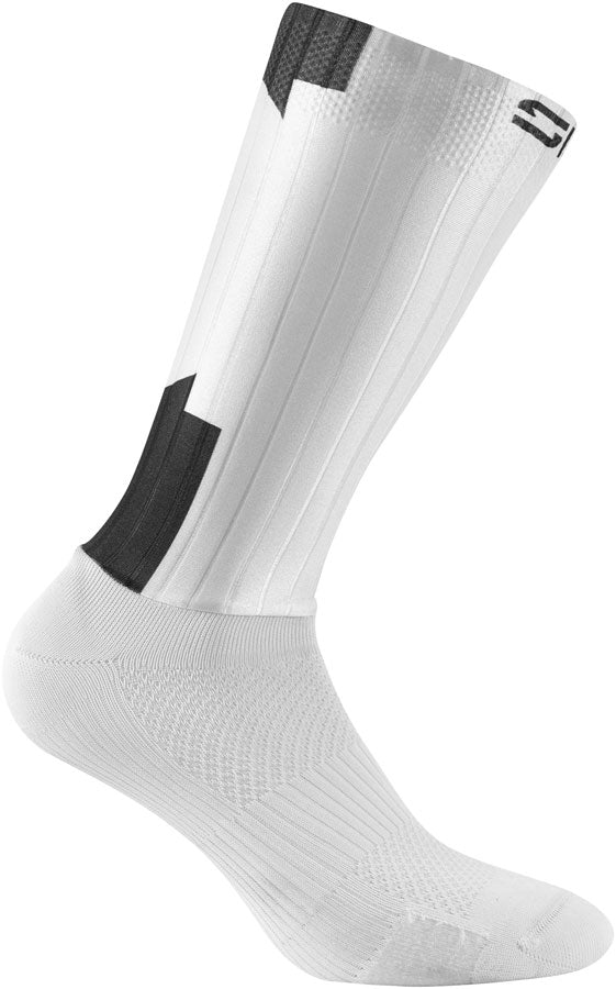 SIDI Teres Socks - White/Black 20cm Fits Sizes 44-46