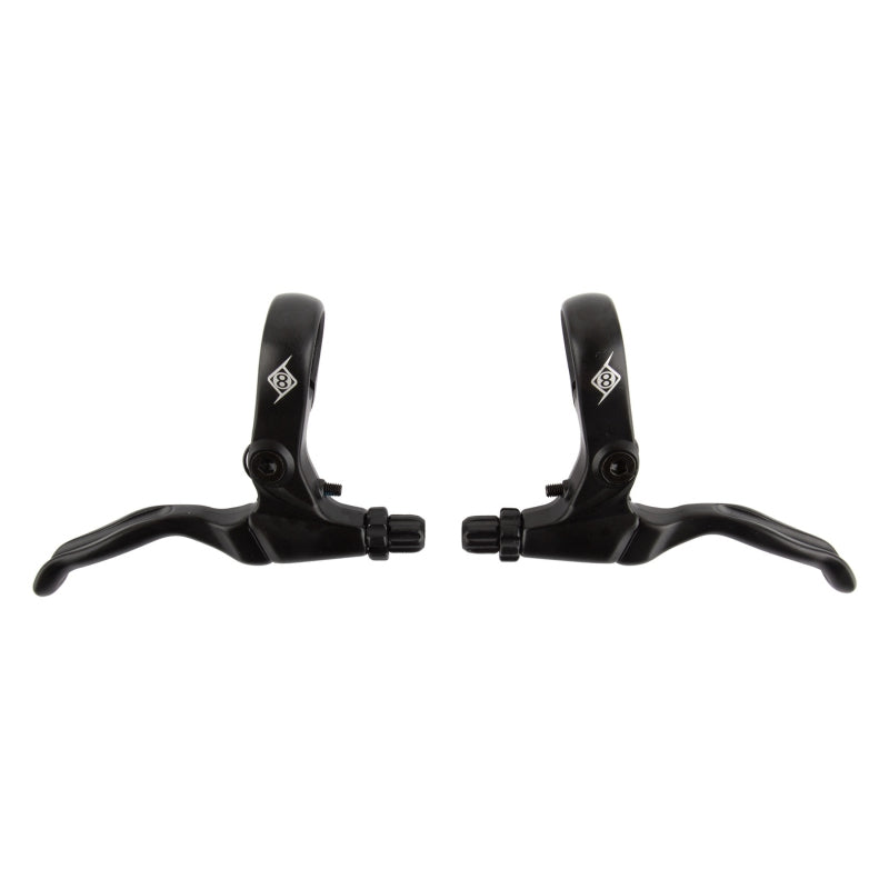 Origin8 Duo-Trigger Universal Levers Black/Black Pair 2 Finger Universal - The Bike Hub