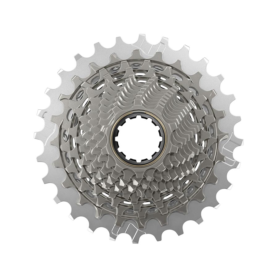 SRAM RED XG-1290 Cassette - 12-Speed 10-28t For XDR Driver Body Silver E1