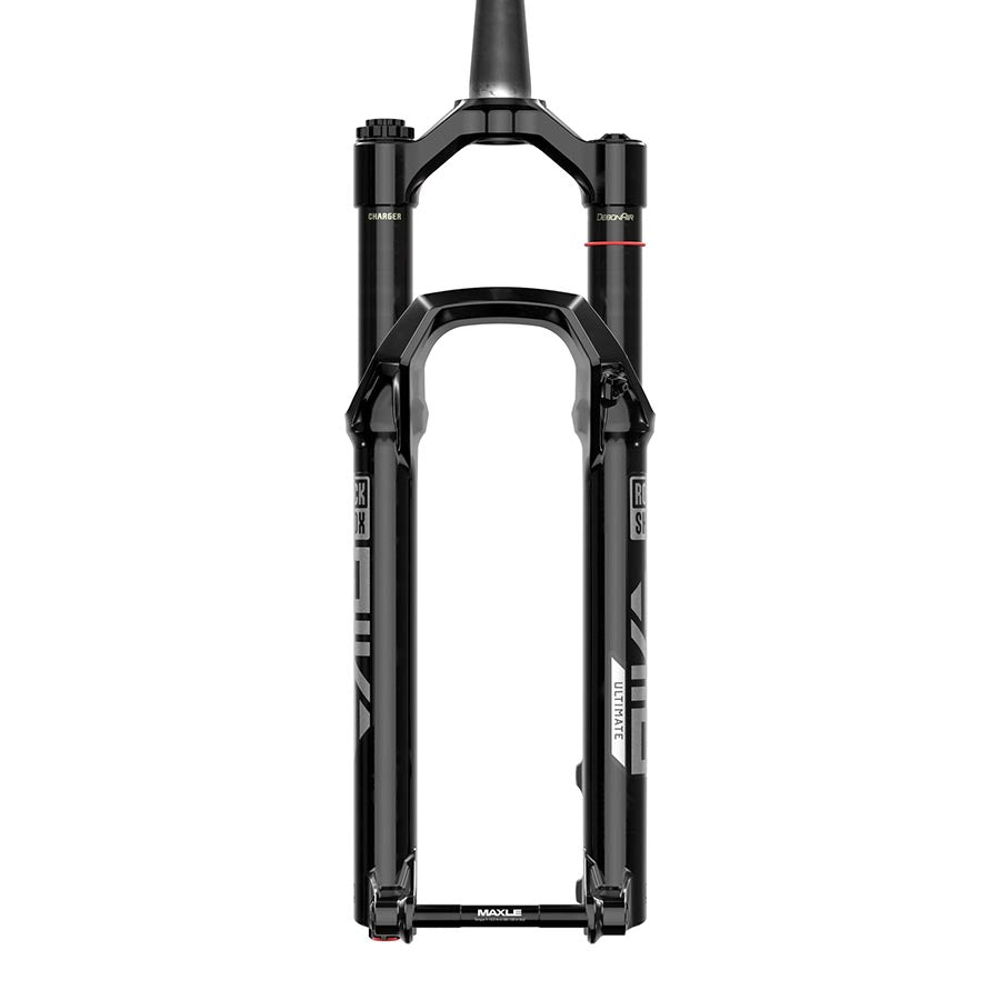 RockShox Pike Ultimate C2 Suspension Fork 27.5 DebonAir+ W/ButterCups 130mm 1-1/8-1.5 15x110mm TA Rake: 37mm Black - The Bike Hub