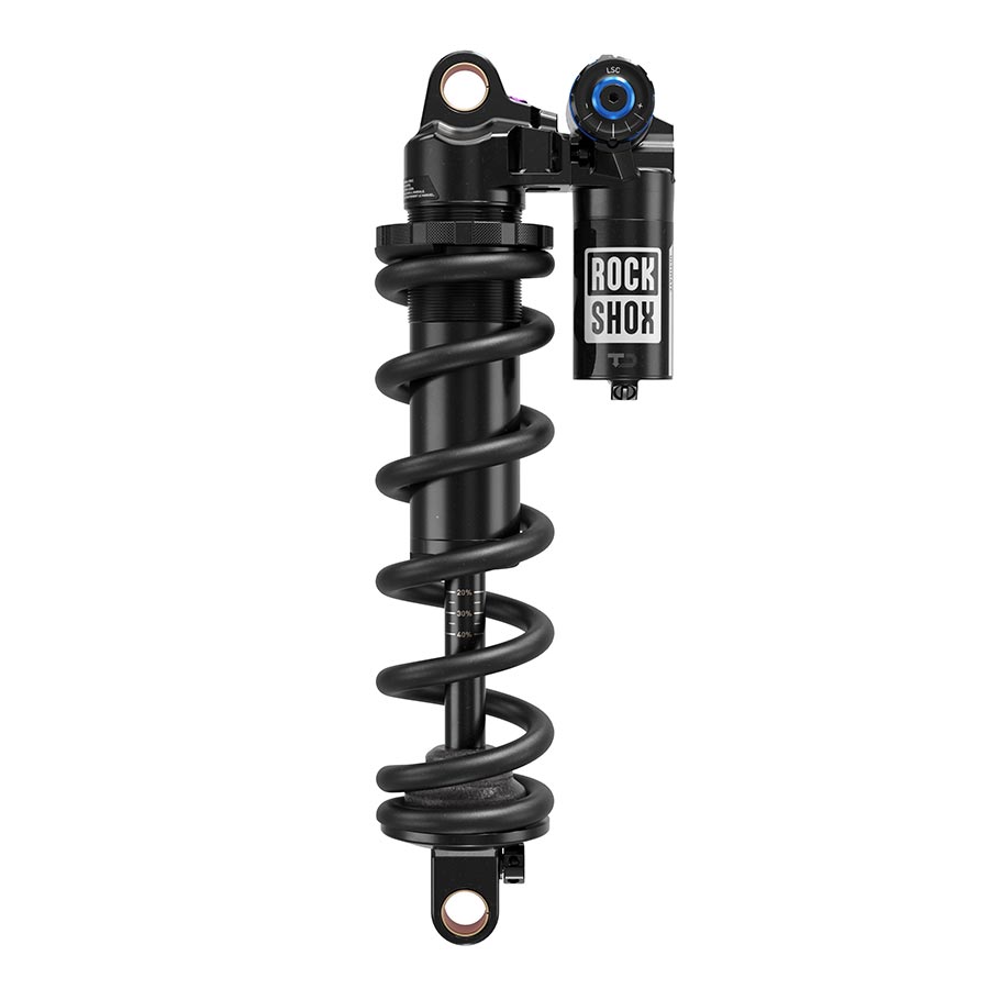 RockShox Vivid Coil Ultimate RC2T Rear Shock - 230 x 57.5 mm Reb 55 / Comp 30 L/O2 Standard C1 - The Bike Hub