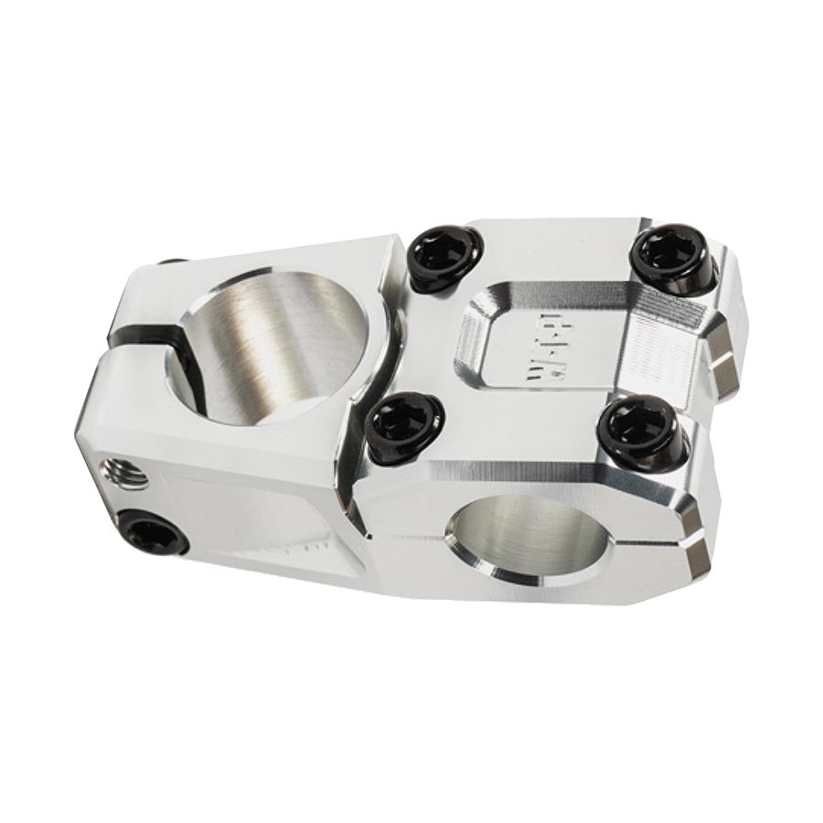 WeThePeople Bomb Stem Diameter: 22.2mm Length: 40mm Steerer: 1-1/8 Silver - The Bike Hub