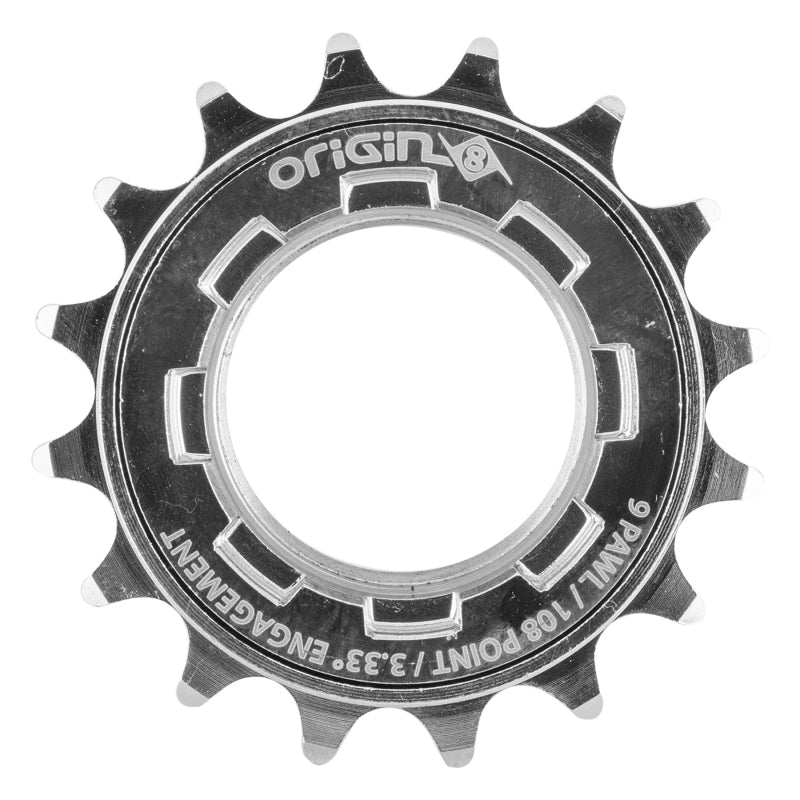 Origin8 Hornet 108 Performance Freewheel 16T x 1/8` Single 1.37x24TPI Chrome - The Bike Hub