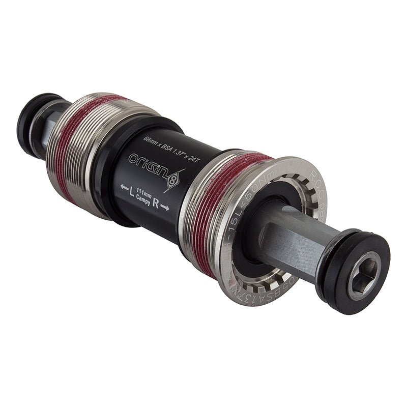 Origin8 TorqLite Square Taper ENG Bottom Bracket 68mm SQR ISO - The Bike Hub
