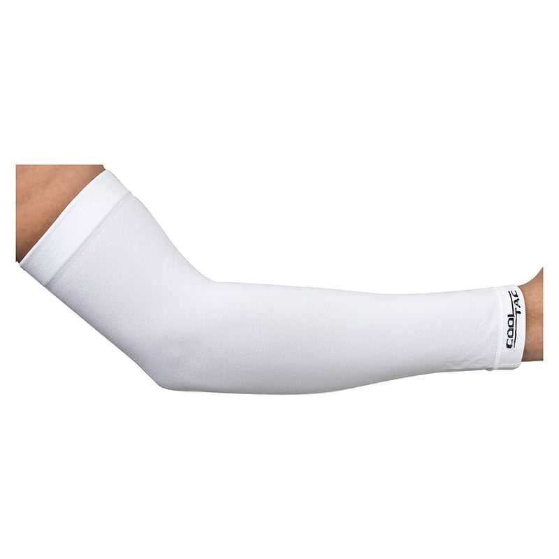Cool tac Arm Coolers SM Men`s Wht - The Bike Hub