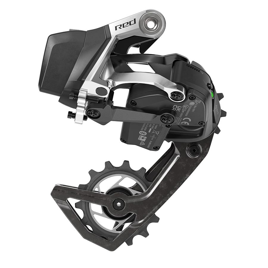 SRAM RED AXS Rear Derailleur - 12-Speed Medium Cage 36t Max Battery Not Included BLK E1