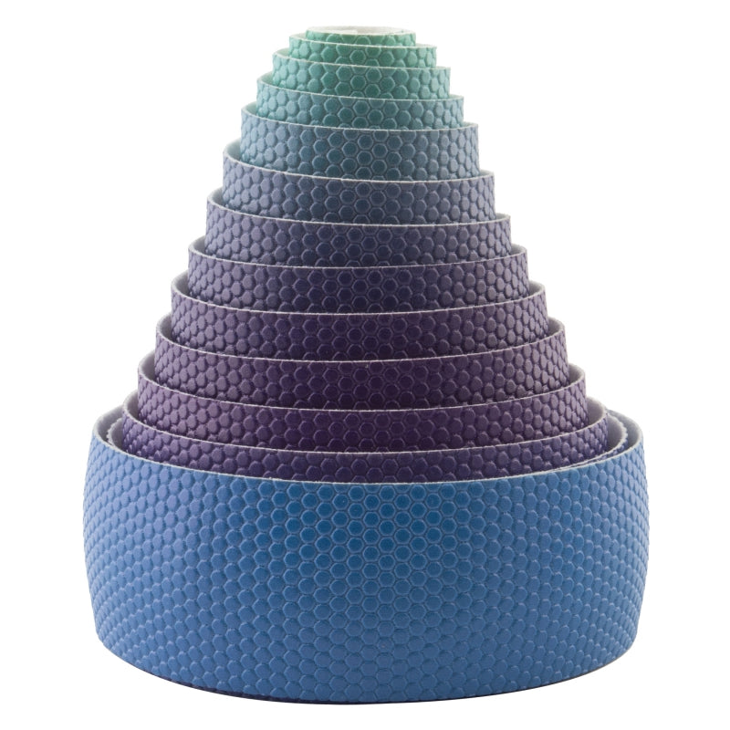 Snack! Fade V2 High Contrast Blueberry bar tape - The Bike Hub