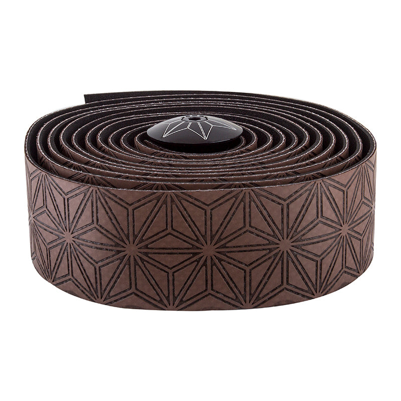 Supacaz Super Sticky Kush Single Color Coffee/Black bar tape - The Bike Hub