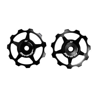 Reverse Aluminum Pulley Set For Colab Chain Tensioner Black
