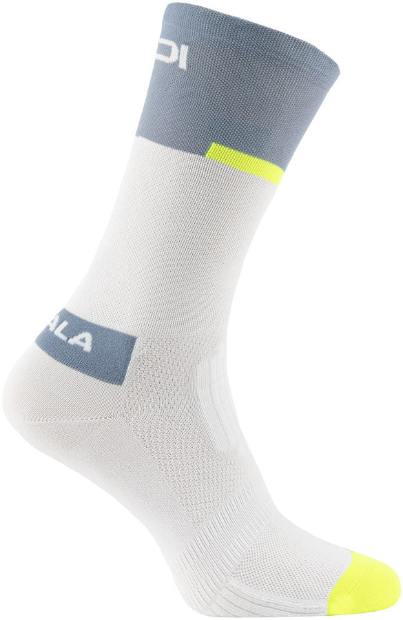 SIDI Neo Socks - White/Grey 20cm Fits Sizes 44-46