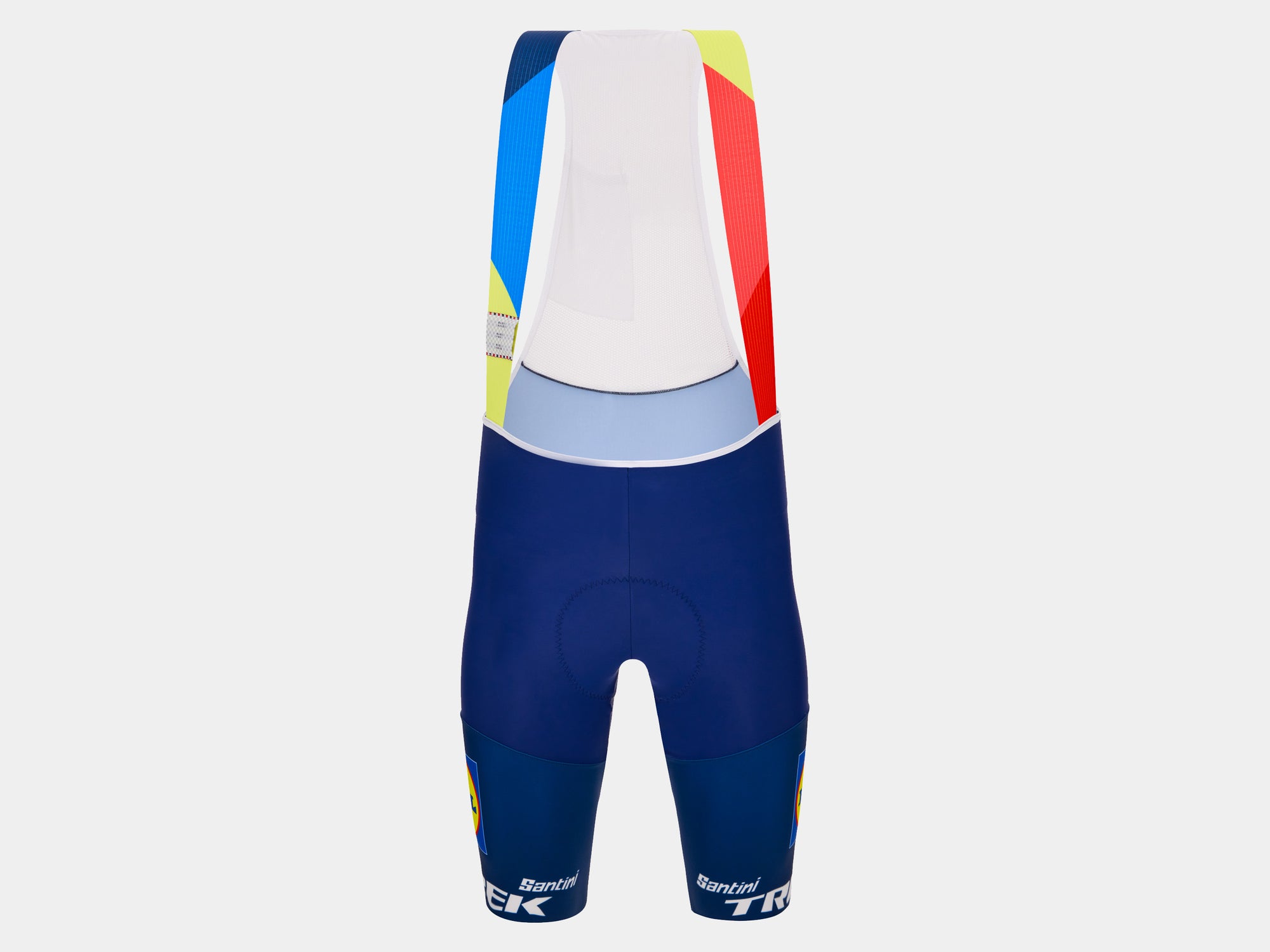 Short Santini Trek Team Bib X-Small Blue/Yellow