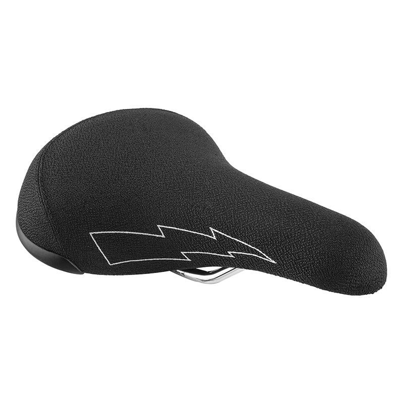 Se bikes Flyer Seat BMX Steel Black 245mmx155mm - The Bike Hub