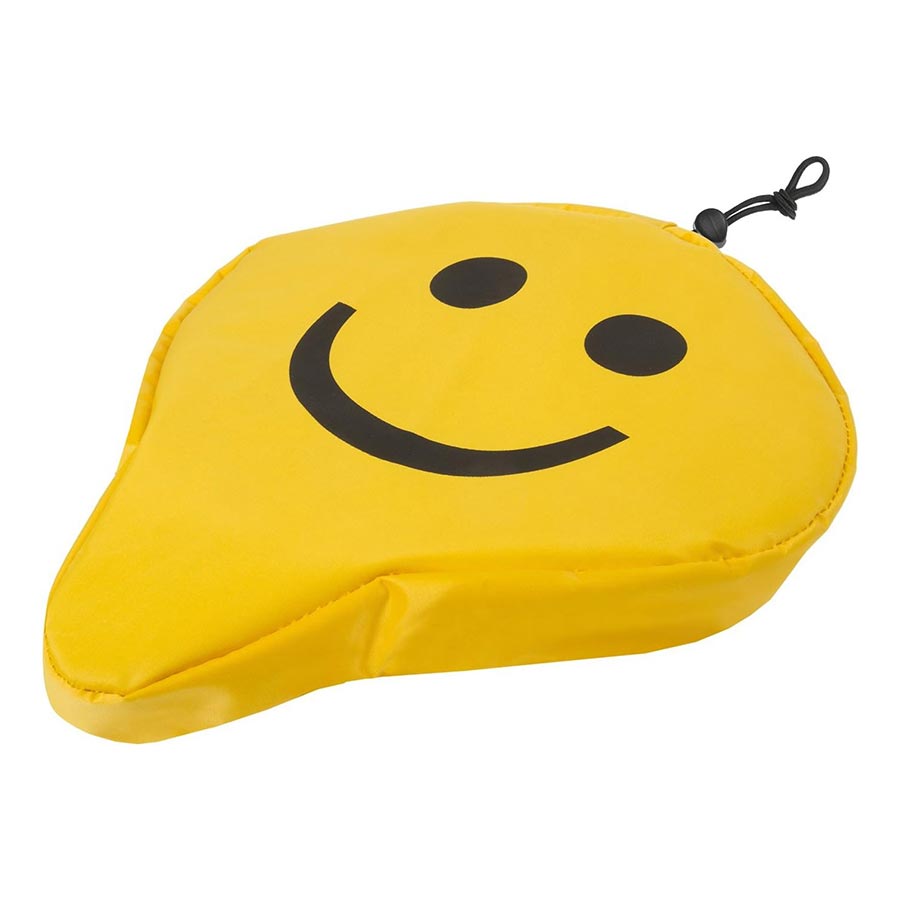 M-Wave Fun Print Seat Cover 230 x 250mm Yellow Smile