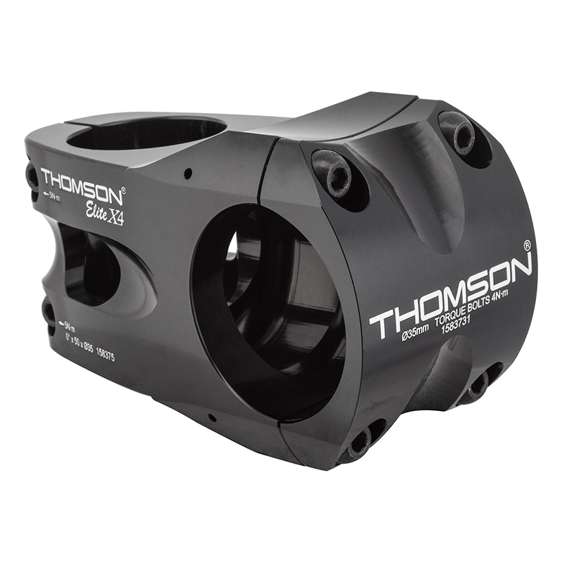 Thomson X4 Mtn Stem (35.0) 0d x 50mm Black
