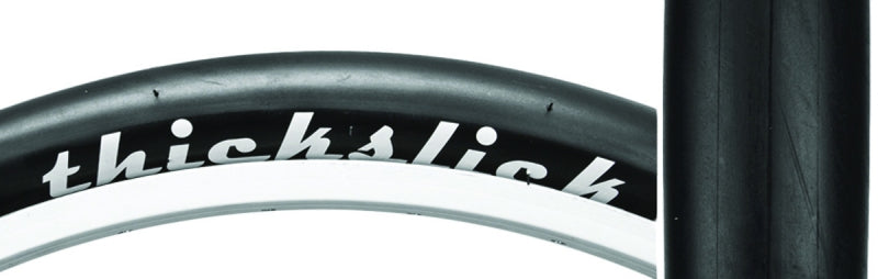WTB ThickSlick Tire - 700 x 28 Clincher Wire Black Comp - The Bike Hub