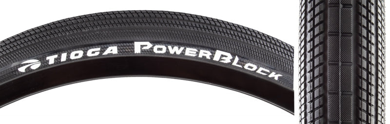Tioga PowerBlock 26x2.1 Standard Tire - The Bike Hub