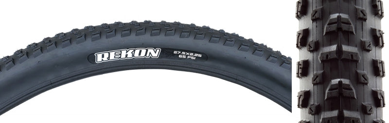 Maxxis Rekon Tire - 27.5 x 2.25 Clincher Wire Black - The Bike Hub