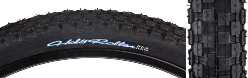 Maxxis Holy Roller Tire - 26 x 2.4 Clincher Wire Black Single - The Bike Hub
