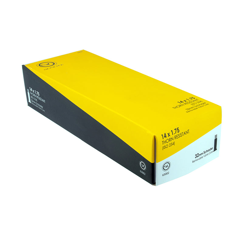 Sunlite Thorn Resistant Schrader Valve 14x1.75 SV 32mm 0d Smooth Removable 42mm 4.3mm - The Bike Hub