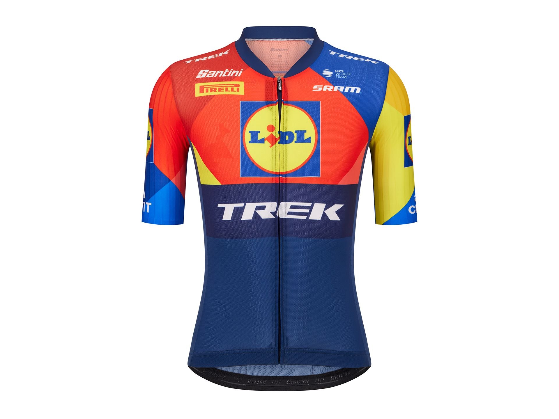 Santini Trek Team X-Large Blue/Yellow Jersey