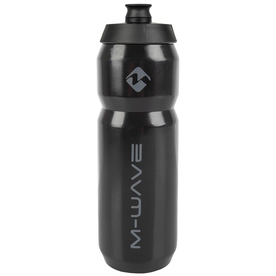 M-Wave PBO-750 Water Bottle 750ml / 25oz White on Black