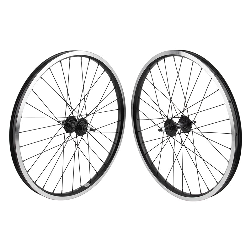 Wheel master 24` Alloy BMX 24in Wheel SET - The Bike Hub