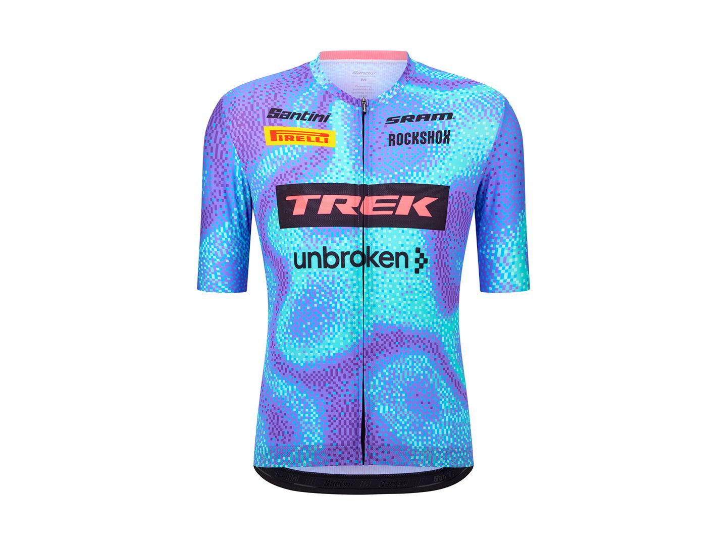 Santini Trek Factory Racing Replica Medium Blue Jersey