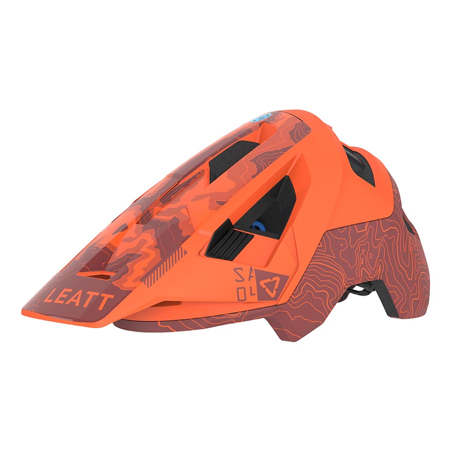 Leatt MTB AllMtn 4.0 Men Helmet Flame L 59-63cm - The Bike Hub