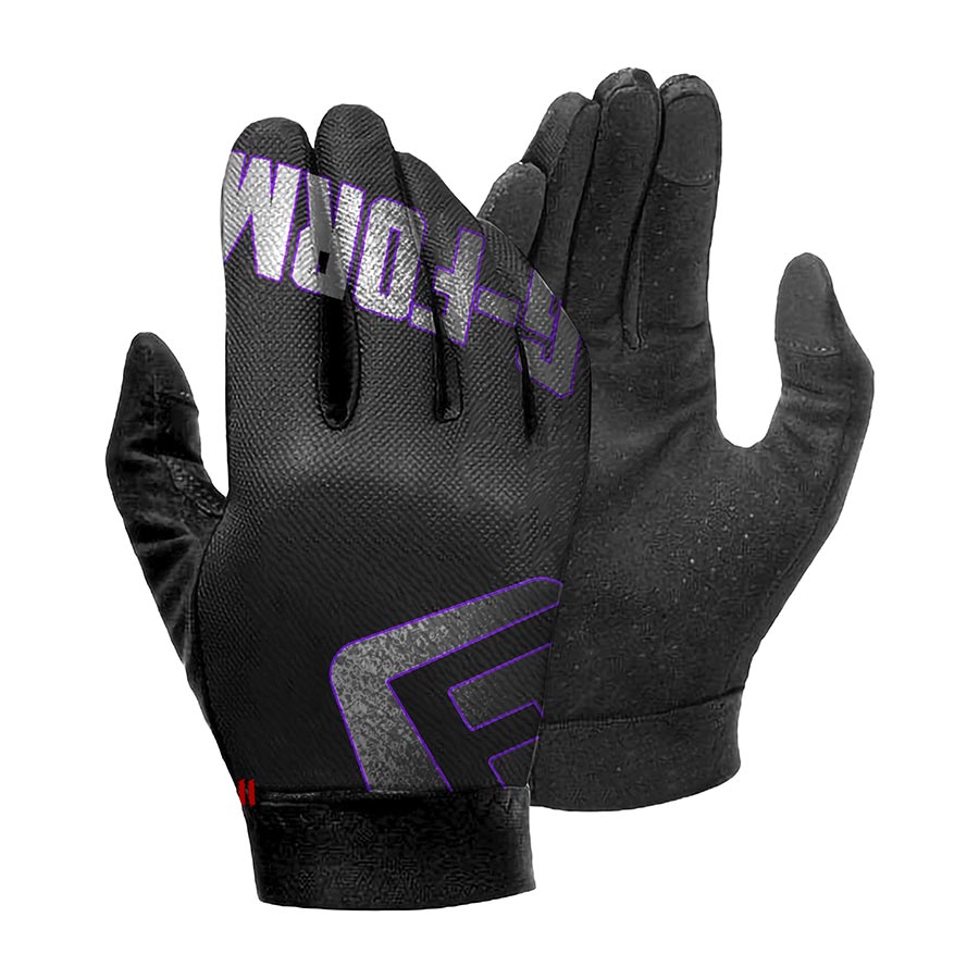 G-Form Tempo Glove Full Finger Gloves Black Purple XXL Pair - The Bike Hub