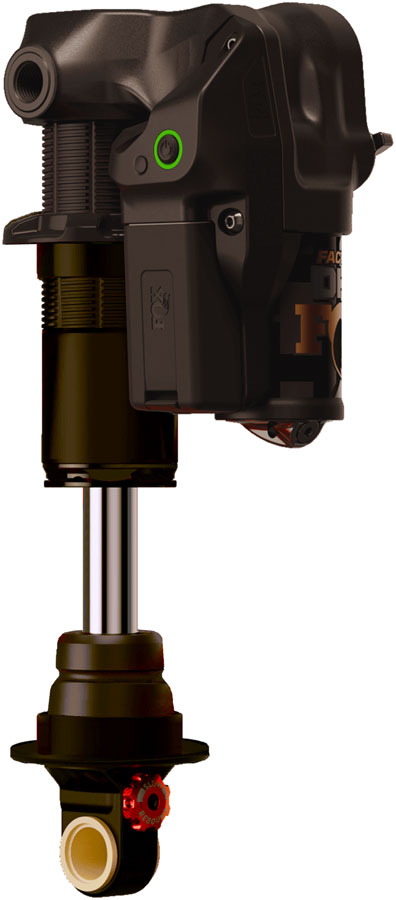 FOX DHX Live Valve Neo Factory Rear Shock - Trunnion Metric 205 x 62.5 mm Hard Chromoly Stanchion BLK