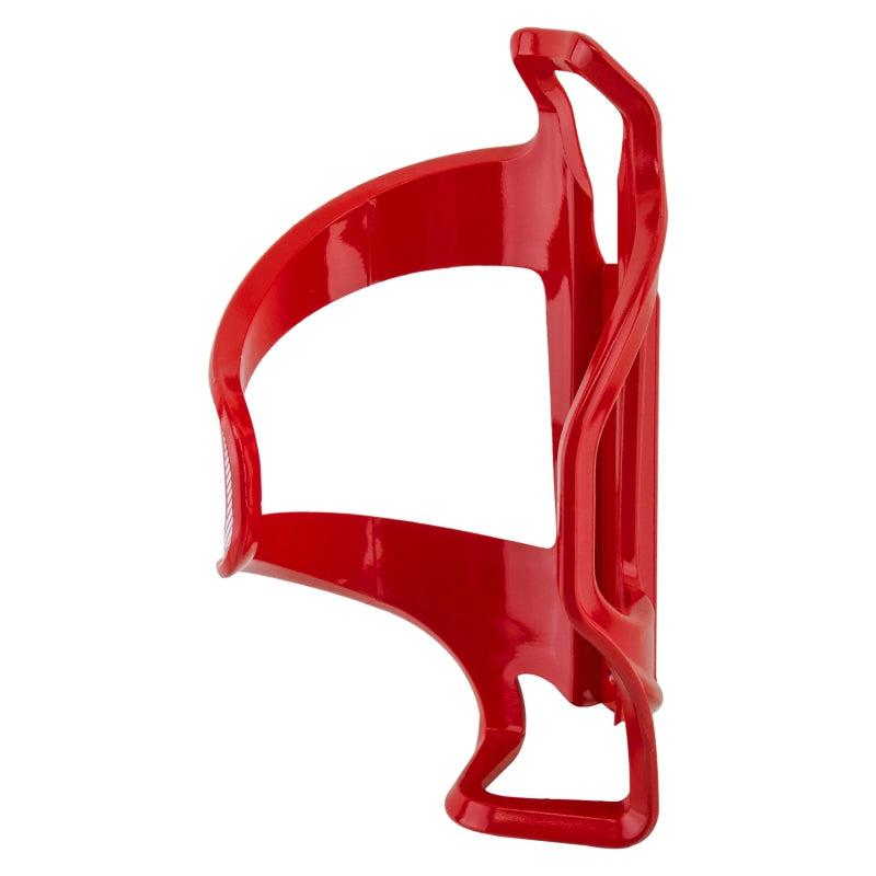 Lezyne Flow Cage SL Side Load Right Composite Red Braze-on - The Bike Hub