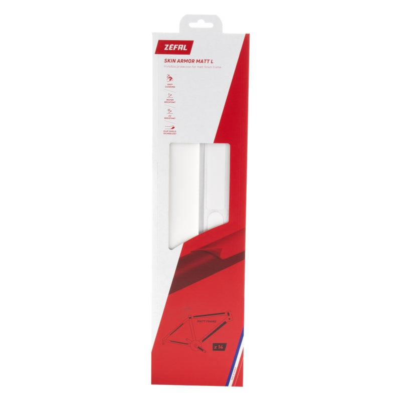 Zefal Skin Armor Matte Clear Large 14pc - Road/MTB - The Bike Hub