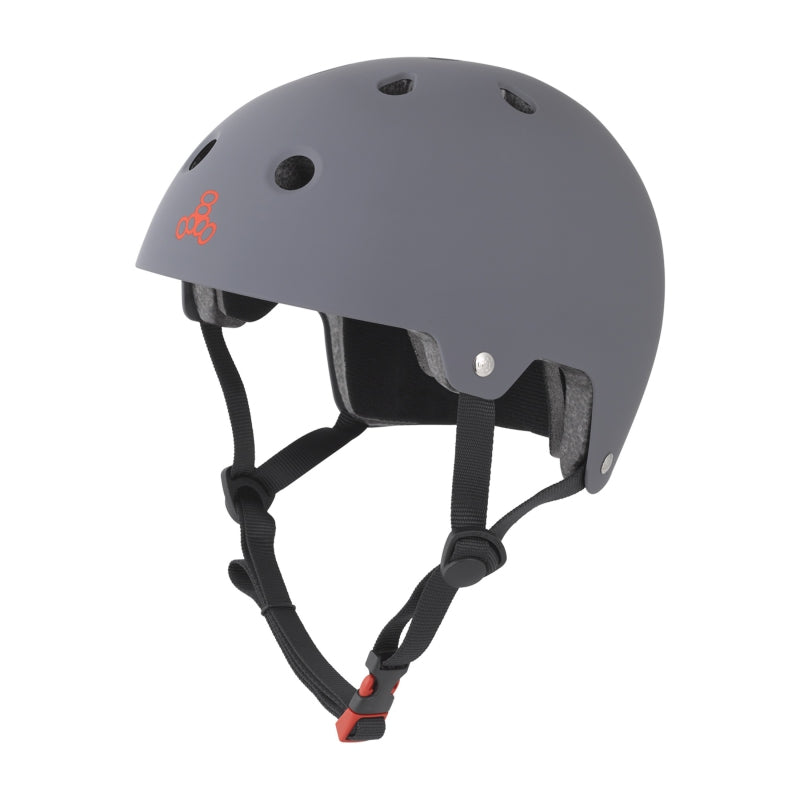 Triple eight Dual Certified BMX/Skate ABS Hard Shell Gun Matte 9 - The Bike Hub