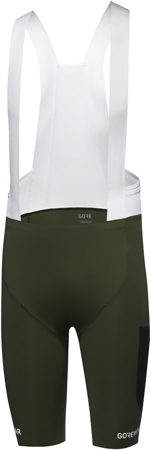 GORE Spinshift Cargo Bib Shorts + - Green Mens Large