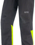 GORE GORE-TEX Paclite Pants - Black/Neon Small Mens