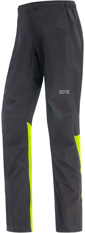 GORE GORE-TEX Paclite Pants - Black/Neon Medium Mens