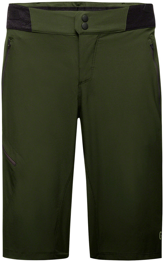 GORE C5 Shorts - Utility Green Mens Small