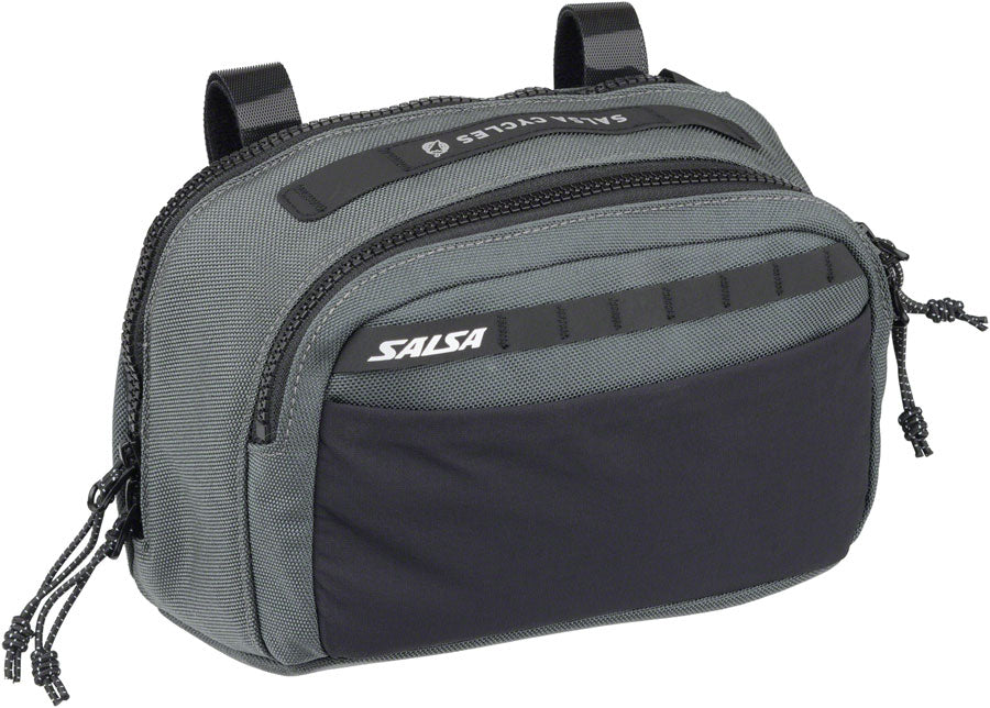 Salsa EXP-R Series Fireweed Handlebar Bag - Gray - The Bike Hub