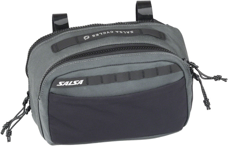 Salsa EXP-R Series Fireweed Handlebar Bag - Gray - The Bike Hub