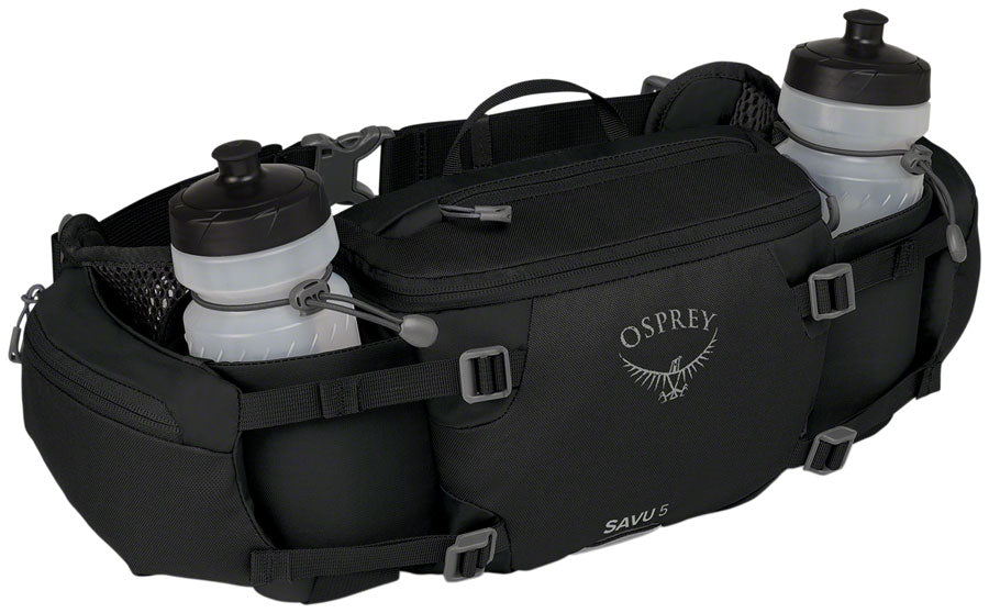 Osprey Savu 5 Lumbar Pack - One Size Black - The Bike Hub