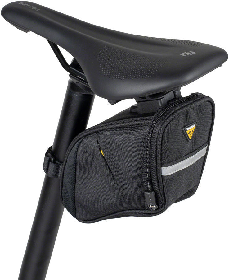 Topeak Aero Wedge Pack DX Seat Bag - Black Medium - The Bike Hub