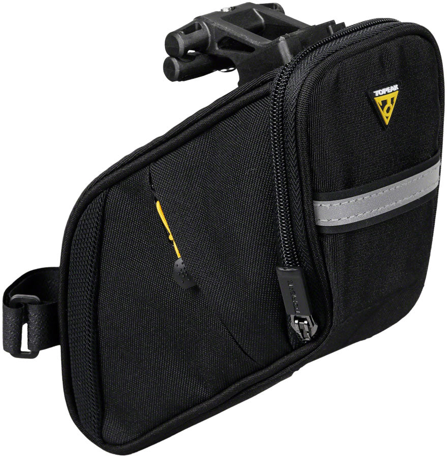Topeak Aero Wedge Pack DX Seat Bag - Black Medium - The Bike Hub