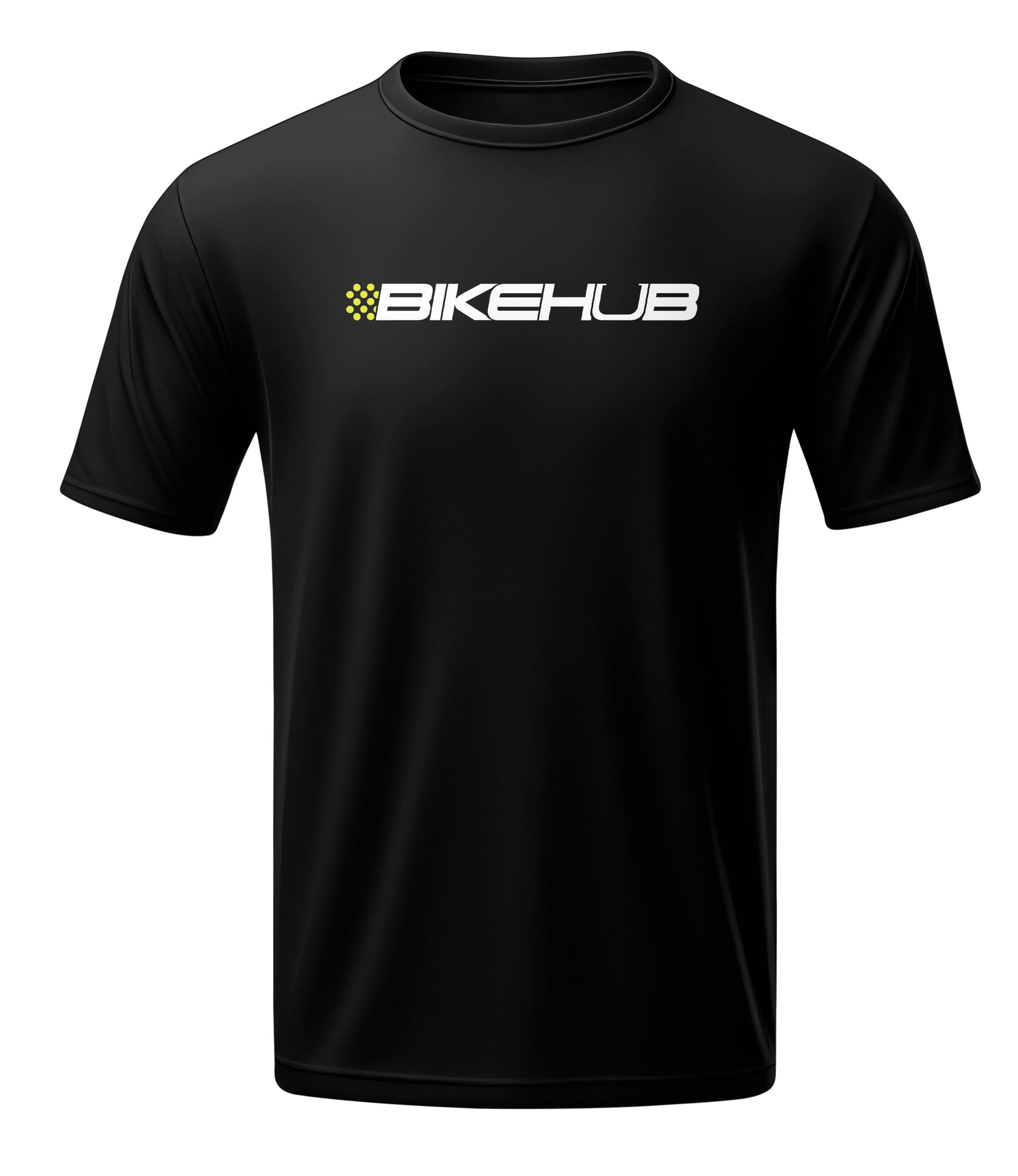 Bike Hub Classic Dots Logo T-Shirt - Youth Black Medium