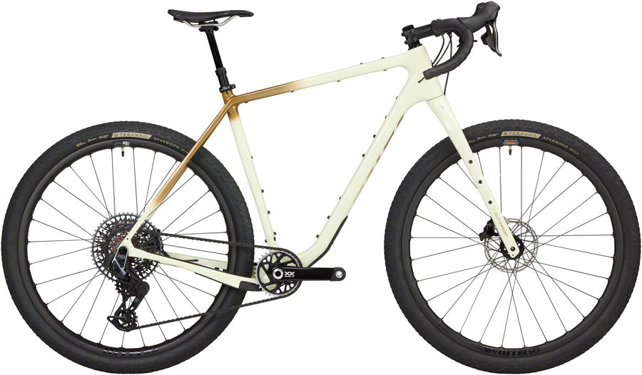 Salsa Cutthroat C Force XO AXS Transmission Bike - 29" Carbon White 60cm - The Bike Hub