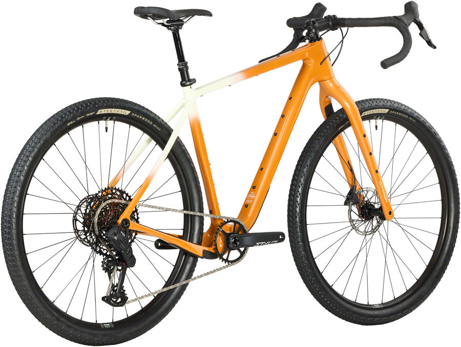 Salsa Cutthroat C Apex AXS Transmission Bike - 29" Carbon Tangerine 60cm - The Bike Hub