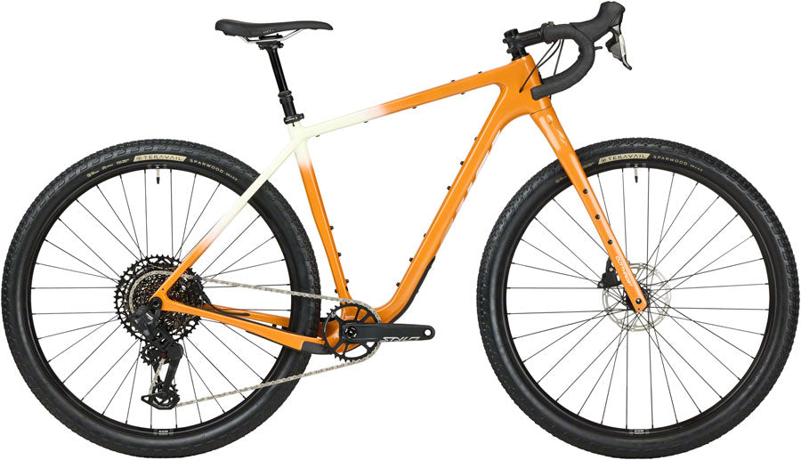 Salsa Cutthroat C Apex AXS Transmission Bike - 29" Carbon Tangerine 60cm - The Bike Hub