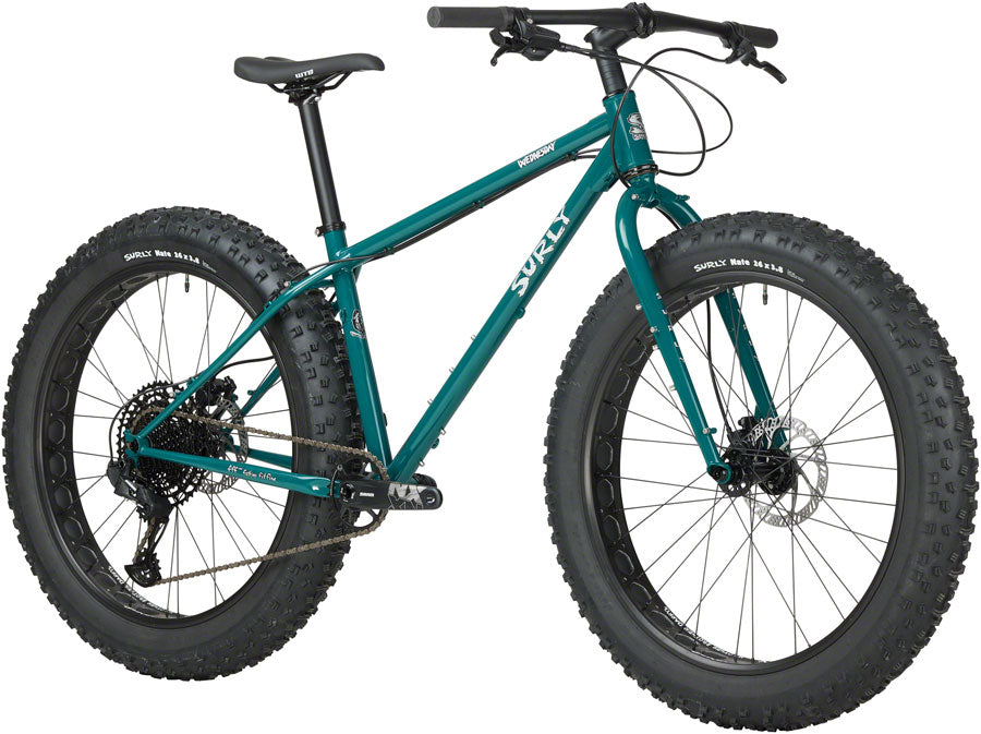 Surly Wednesday Fat Bike - 26" Steel OG Algae X-Large - The Bike Hub